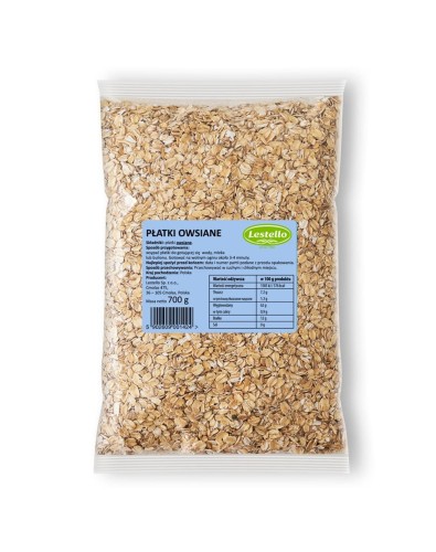PŁATKI OWSIANE 700G LESTELLO