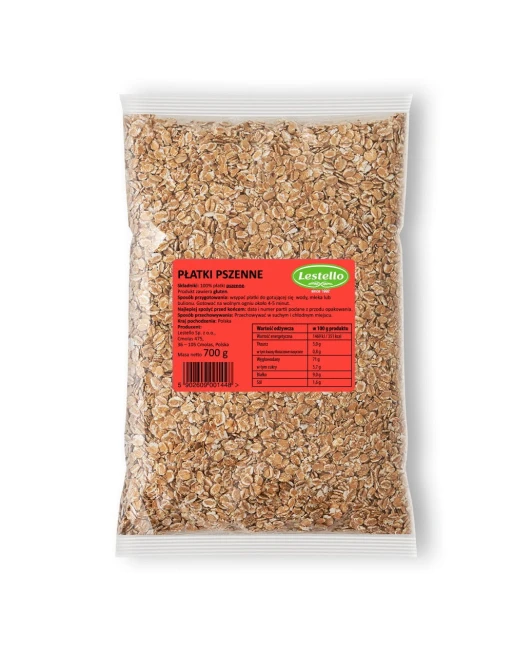 PŁATKI PSZENNE 700G LESTELLO