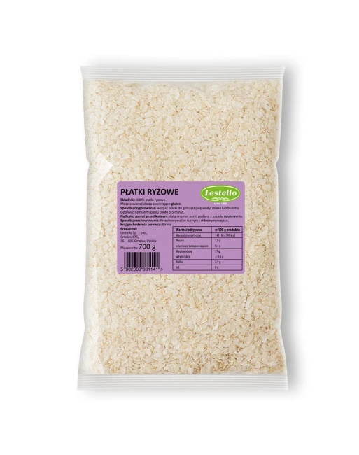 PŁATKI RYŻOWE 700G LESTELLO