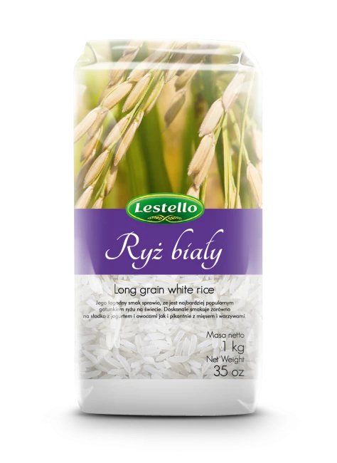 RYŻ BIAŁY 1 KG LESTELLO