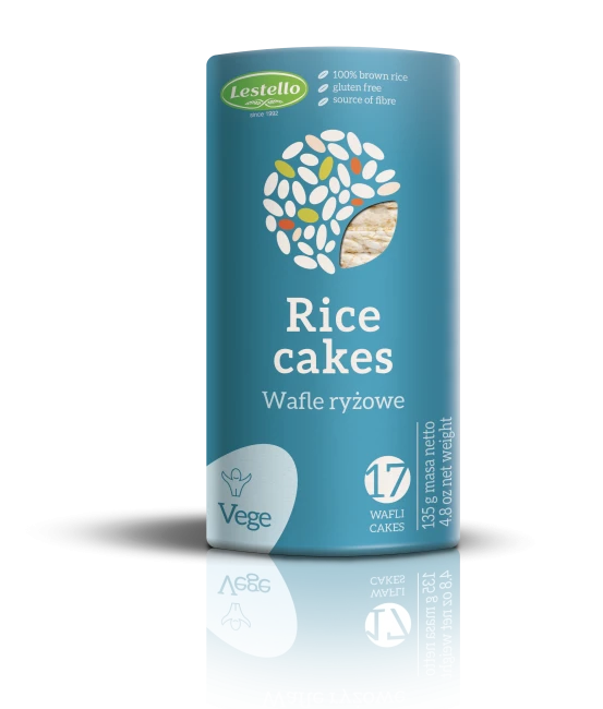 WAFLE RYŻOWE BEZGLUTENOWE 135G LESTELLO