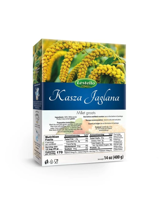 KASZA JAGLANA 4x100G LESTELLO