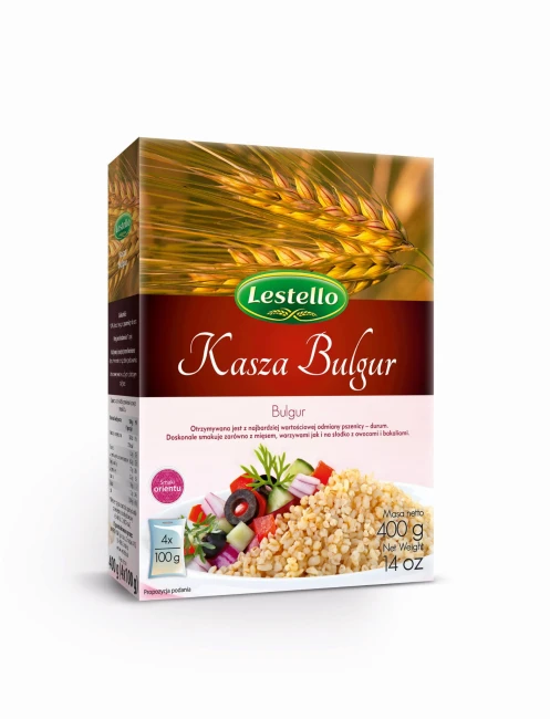 KASZA BULGUR 4X100G LESTELLO