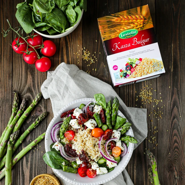 KASZA BULGUR 4X100G LESTELLO