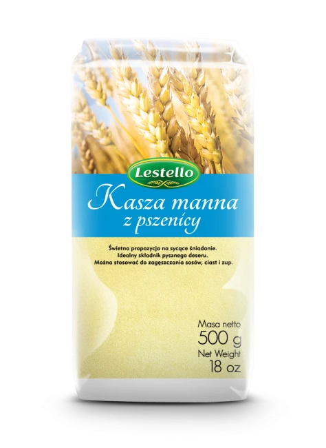 KASZA MANNA 500G LESTELLO