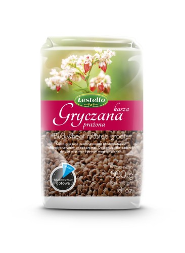 KASZA GRYCZANA PRAŻONA 500G LESTELLO