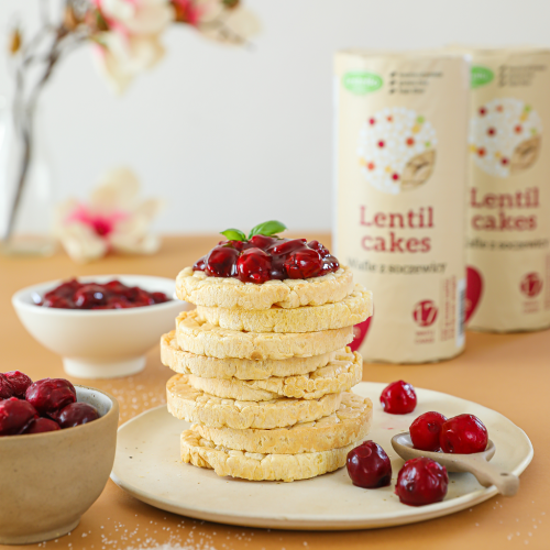 WAFLE Z SOCZEWICY 135G BEZGLUTENOWE LESTELLO
