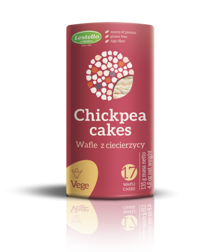 WAFLE Z CIECIERZYCY 135G BEZGLUTENOWE LESTELLO