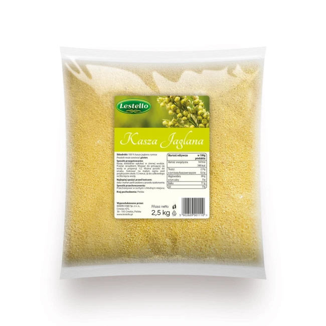KASZA JAGLANA 2,5KG LESTELLO