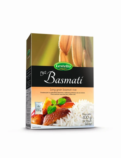RYŻ BASMATI 4X100G LESTELLO