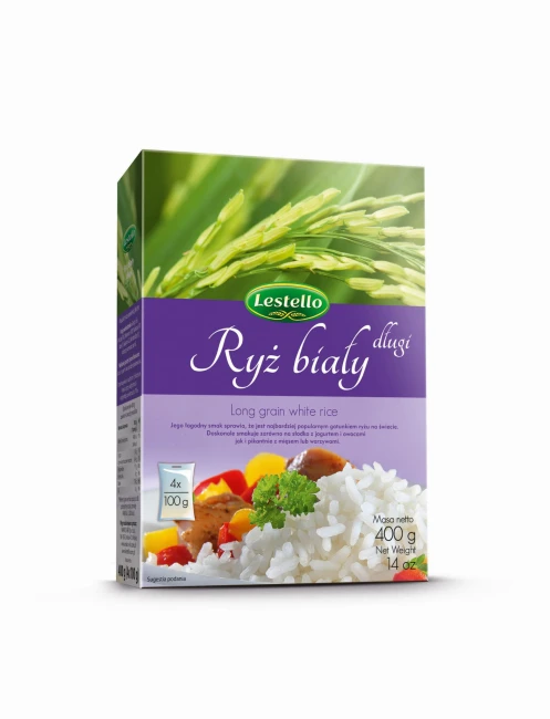 RYŻ BIAŁY 4X100G LESTELLO