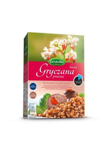 KASZA GRYCZANA PRAŻONA 4X100G LESTELLO