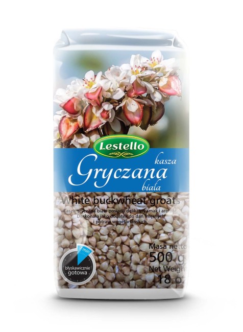 KASZA GRYCZANA BIAŁA 500G LESTELLO