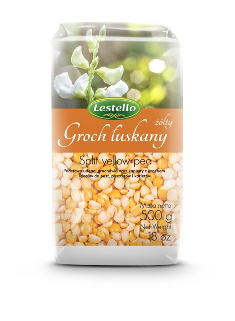 GROCH ŁUSKANY ŻÓŁTY 500G LESTELLO